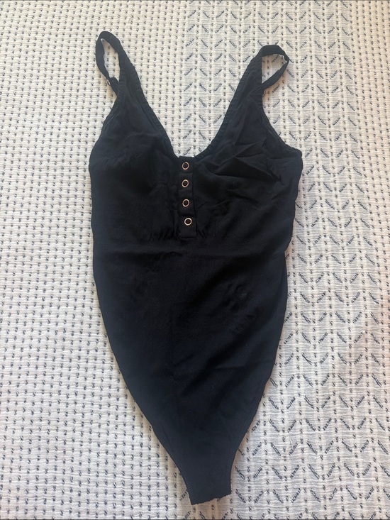 Free People Tops - NWOT Free People Black Onesie Bodysuit
